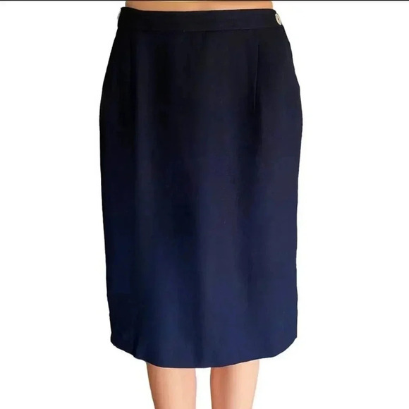 Vintage Pendleton Wool Pencil Skirt - 6 - Picture 1 of 5